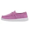 Wendy Youth Slub Canvas - Violet -Timeless Shoes Shop 40143 508 WENDY YOUTH SLUB CANVAS VIOLET LEFT 1