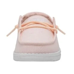 Wendy Youth Slub Canvas - Pink 11 Wendy Youth Slub Canvas - Pink -Timeless Shoes Shop 40143 680 WENDY YOUTH SLUB CANVAS PINK LEFT 4