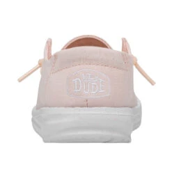 Wendy Youth Slub Canvas - Pink 12 Wendy Youth Slub Canvas - Pink -Timeless Shoes Shop 40143 680 WENDY YOUTH SLUB CANVAS PINK LEFT 5