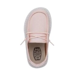 Wendy Toddler Slub Canvas - Pink 13 Wendy Toddler Slub Canvas - Pink -Timeless Shoes Shop 40144 680 WENDYTODDLERSLUBCANVAS PINK LEFTTOP