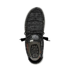 Wally Sox Stitch Wide - Black White -Timeless Shoes Shop 40161 0YH WALLYSOXSTITCH BLACKWHITE LEFTTOP 1