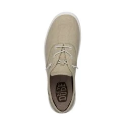 Conway Craft - Taupe 15 Conway Craft - Taupe -Timeless Shoes Shop 40179 100 CONWAYMCRAFTLINEN WHITE LEFTTOP
