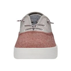 Conway Craft - Red White Blue 13 Conway Craft - Red White Blue -Timeless Shoes Shop 40179 6WM CONWAYMCRAFTLINEN REDWHITEBLUE LEFTFRONT