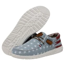 Wally Americana - Denim Star -Timeless Shoes Shop 40395 4NR WALLYAMERICANA DENIMSTAR PAIRBOTTOM 1