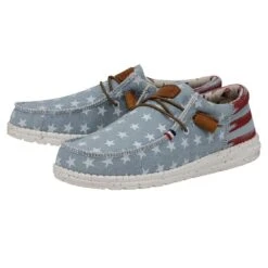 Wally Americana - Denim Star -Timeless Shoes Shop 40395 4NR WALLYAMERICANA DENIMSTAR PAIRSIDE