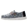 Wally Youth Tropical - Blue -Timeless Shoes Shop 40475 425 WALLYYOUTHTROPICAL BLUE LEFTSIDE