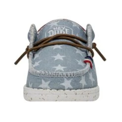 Wally Toddler Americana - Denim Star 11 Wally Toddler Americana - Denim Star -Timeless Shoes Shop 40581 4NR WALLYAMERICANATODDLER DENIMSTAR LEFTFRONT