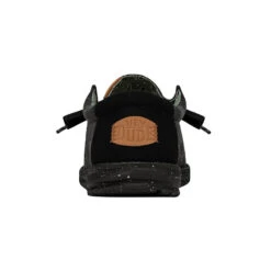 Wally Washed Canvas - Black/Black 12 Wally Washed Canvas - Black/Black -Timeless Shoes Shop FW23 M 40296 060 WALLY WASHED CANVAS BLACK BLACK LEFT BACK