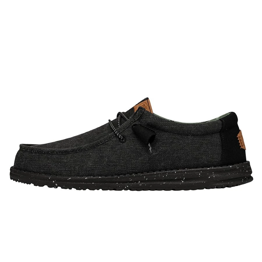 Wally Washed Canvas - Black/Black 3 Wally Washed Canvas - Black/Black